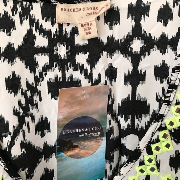 Beaches & Boho Coverup Size S/M - Picture 4 of 8